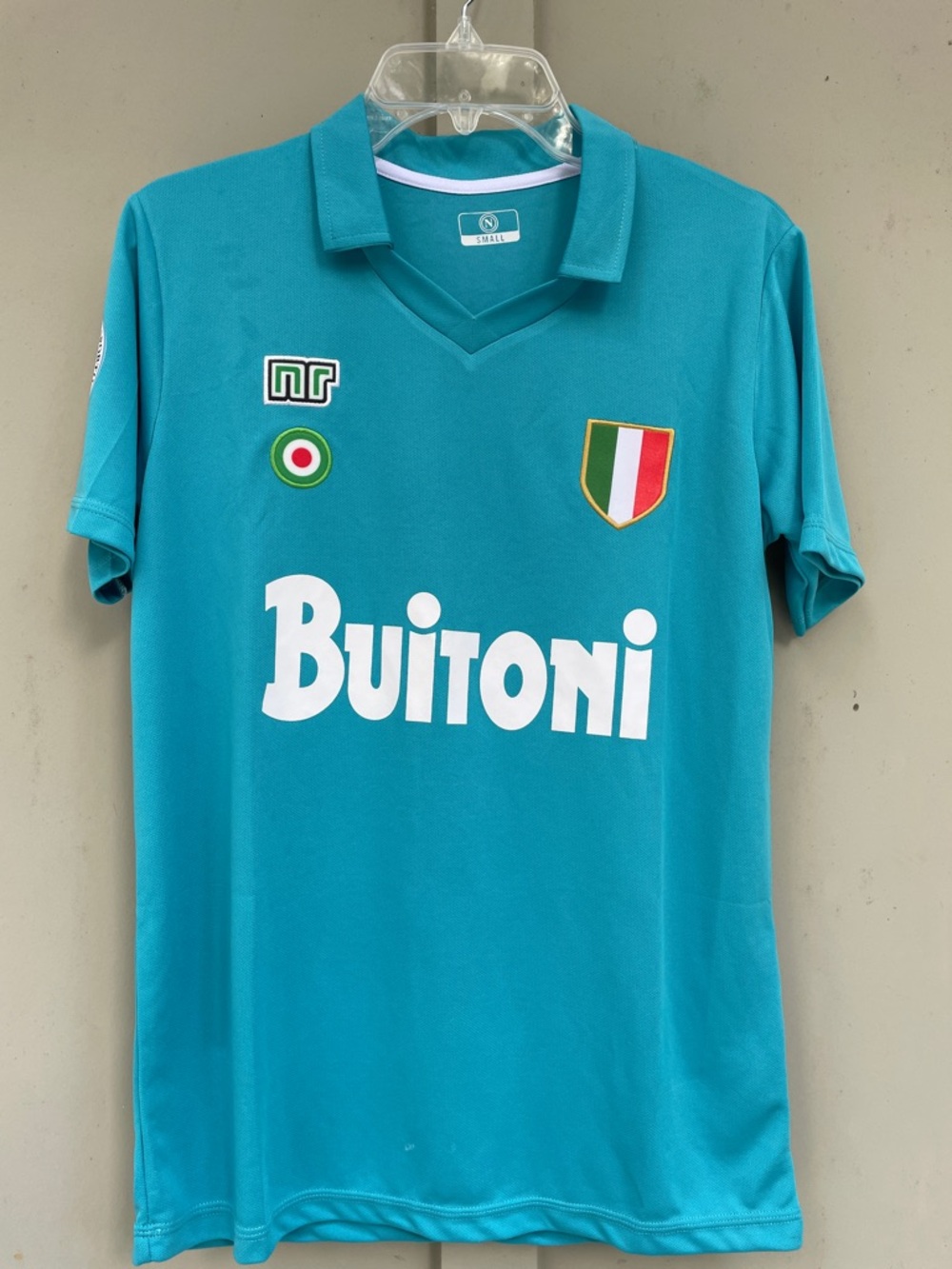 Napoli Maradona Soccer Football Jersey Retro. Small.